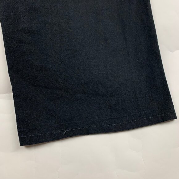 Old Navy Black Linen Blend Wide Leg Lounge Pant S - Picture 8 of 9